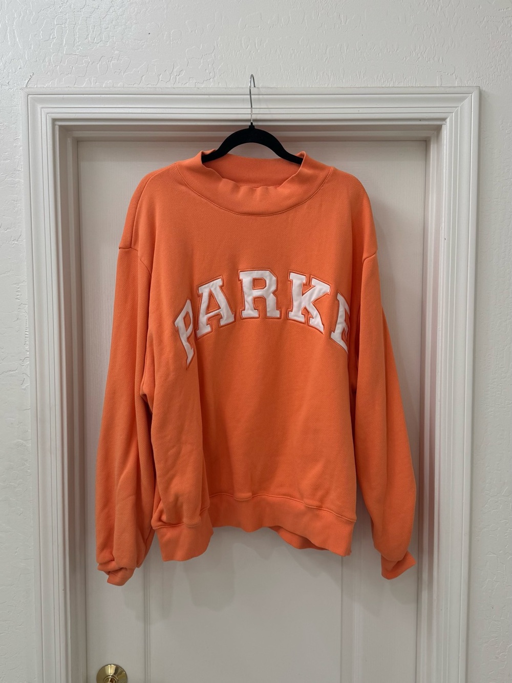Parke Creamsicle Mockneck - Picture 2 of 4